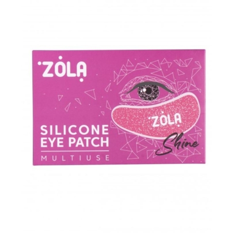 Патчи силиконовые многоразовые ZOLA, 1 пара малиновые