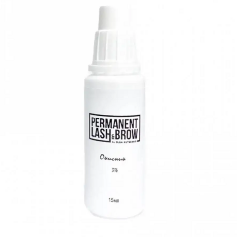 Окислювач для фарби Permanent lash&brow 3%, 15 мл