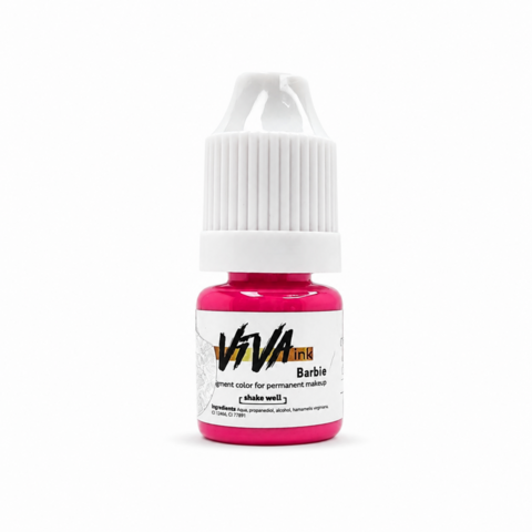 Пігмент Viva Lips 2 Barbie для перманентного макіяжу 4 мл