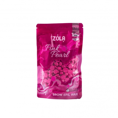 Гарячий віск Zola у гранулах Brow Epil Wax Pink Pearl, 100 г