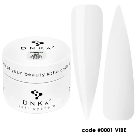 Гель моделирующий DNKa №0001 Vibe, 30 мл