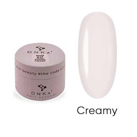 Акригель DNKa №0006 Creamy, 30 мл