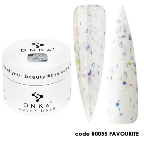 База камуфлирующая DNKa Cover Base №0055 Favourite, 30 мл