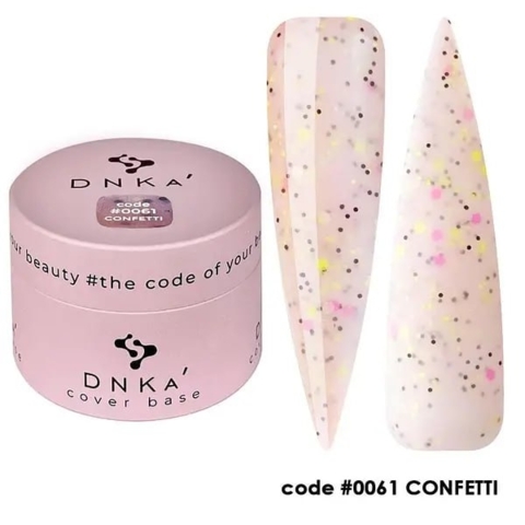 База камуфлирующая DNKa Cover Base №0061 Confetti, 30 мл