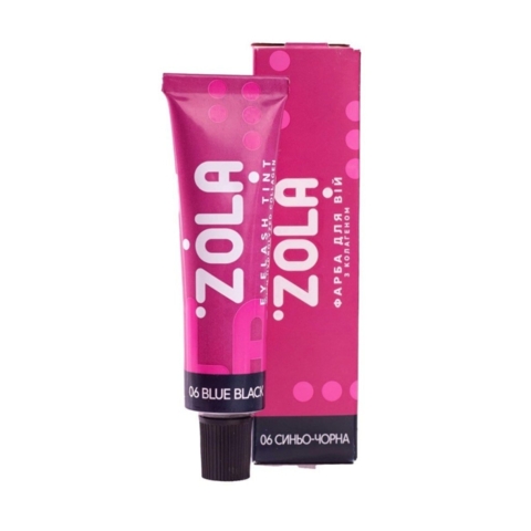 Фарба для брів Zola 06 Blue Black, 15  мл