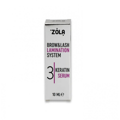 Состав для ламинирования бровей Zola 03 Keratin Serum
