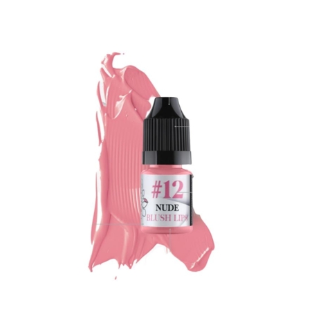 Пігмент Nude Blush Lips №12 для перманентного макіяжу, 5 мл