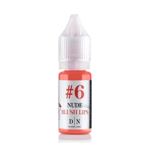 Пигмент Nude Blush Lips №6 для перманентного макияжа, 10 мл