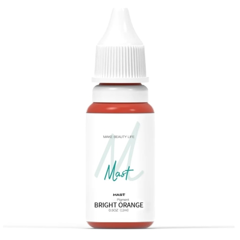 Пігмент Mast Bright orange №101 для перманентного макіяжу, 12мл