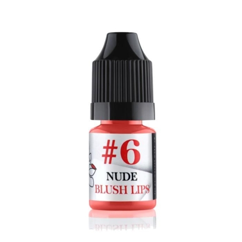 Пигмент Nude Blush Lips №6 для перманентного макияжа, 5 мл