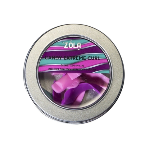 Набір бігуді силіконових Zola Candy Extreme Curl (XS, S, M, L, XL)