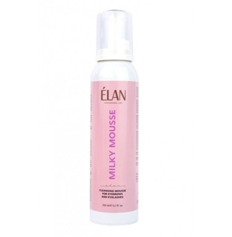 Мус очищаючий для брів та вій Elan Milky Mousse, 150 мл