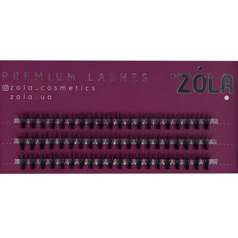 Вії-пучки Zola 20D, 9 мм
