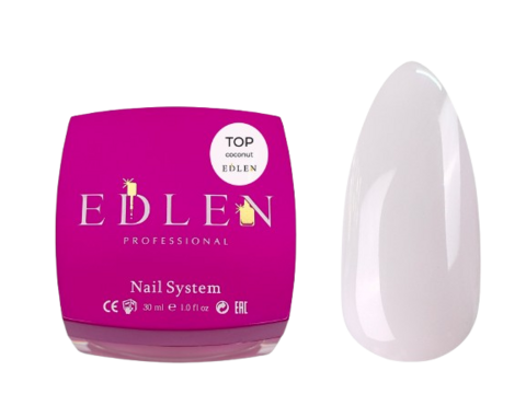 Топ без липкого шару Edlen Сoconut, 30  мл