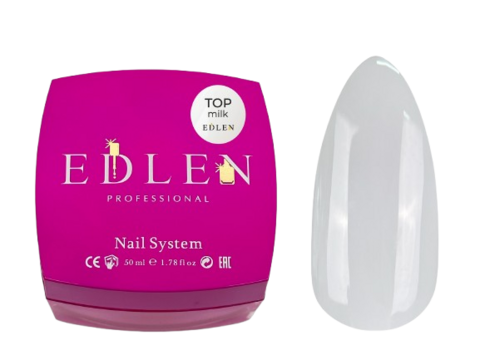 Топ молочний без липкого шару Edlen Milk NON-WIPE, 50  мл