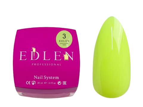 Акригель Edlen Water Neon №03, 30  мл
