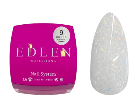 Гель моделюючий Edlen Shimmer №09, 30  мл