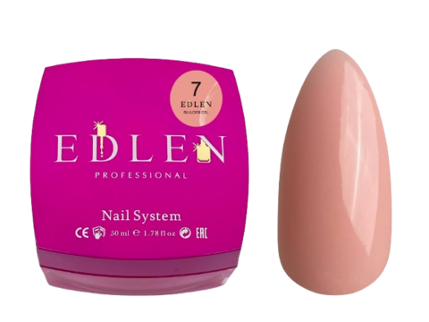 Гель моделюючий Edlen №07 Peony, 50  мл