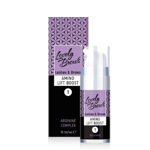 Склад для ламінування вій та брів Lovely Brows Amino Lift Boost №1, 10  мл