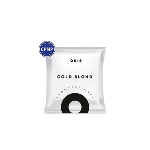 Краска для бровей Okis Brow Cold Blonde с экстрактом хны, без окислителя, 5 мл