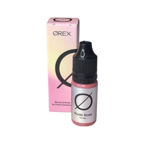 Пигмент Orex Lips Nude Rose для перманентного макияжа, 10 мл