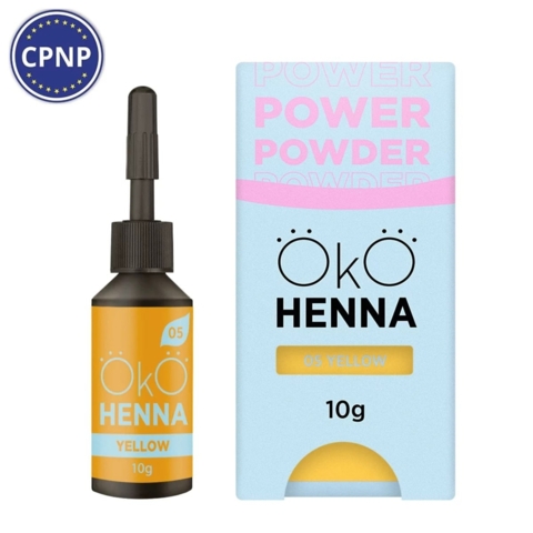 Хна для брів OKO Power Powder №05 10 г, yellow