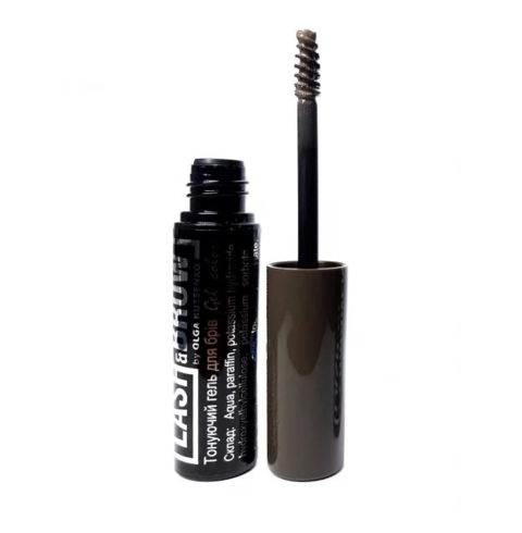 Гель-фіксатор тонуючий Permanent lash&brow 6  мл, темно-коричневий