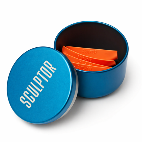 Набір бігуді силіконових Sculptor Open look Mix 4 пари, coral