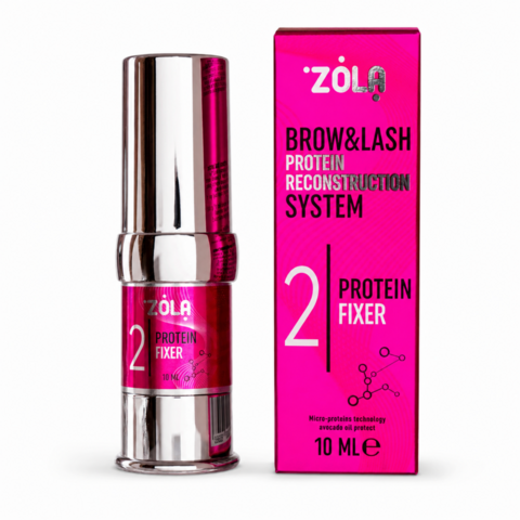 Склад для ламінування брів Zola 02 Protein Fixer, 10  мл