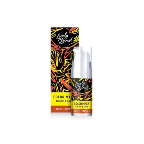 Маска-тонер для брів Lovely Brows light copper, 10  мл