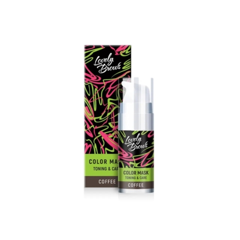 Маска-тонер для бровей Lovely Brows coffe, 10  мл