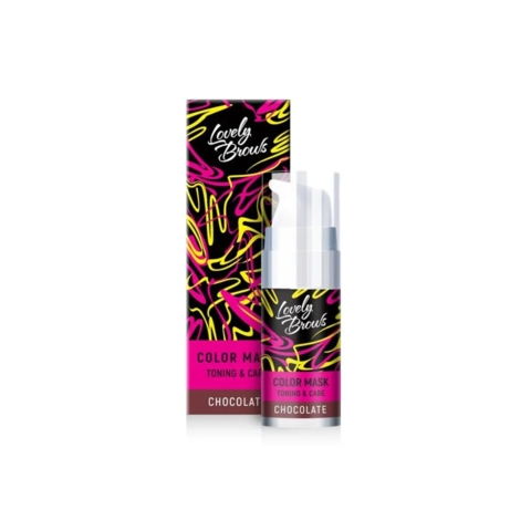 Маска-тонер для бровей Lovely Brows chocolate, 10  мл