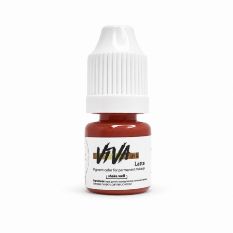 Пігмент Viva Lips 4 Latte для перманентного макіяжу 4 мл