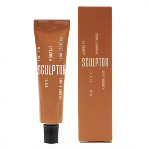 Краска-гель для бровей Sculptor light brown, 15 мл