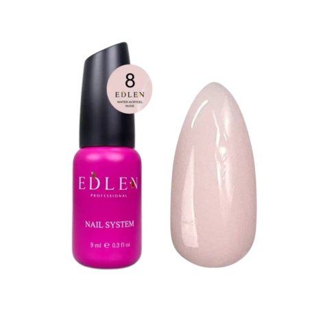 Акригель Edlen Water Nude №08, 9  мл
