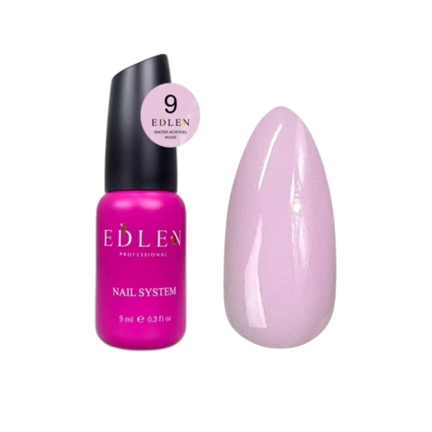 Акригель Edlen Water Nude №09, 9  мл