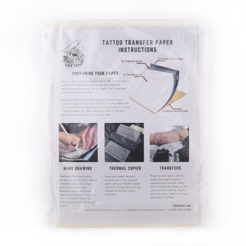 Бумага трансферная универсальная (Китай), 10 шт/уп