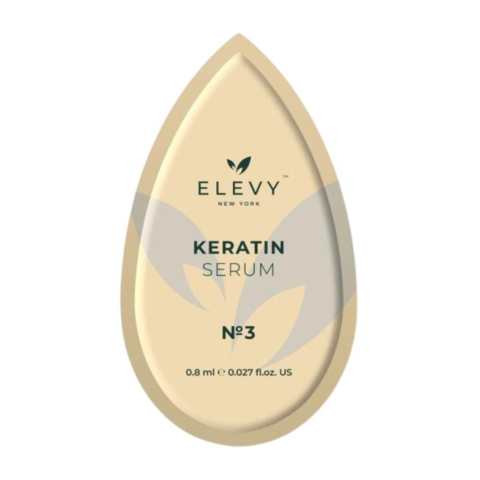 Склад для молекулярної реконструкції вій та брів Elevy Keratin Serum Sachet №3, 0.8 мл