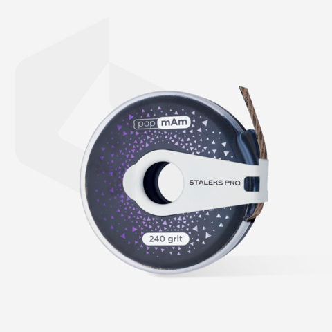 Файл-лента сменная STALEKS PRO EXCLUSIVE в пластиковой катушке 240грит