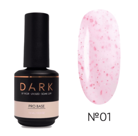 База камуфлююча Dark Pro Base Pink Potal №1 15 мл