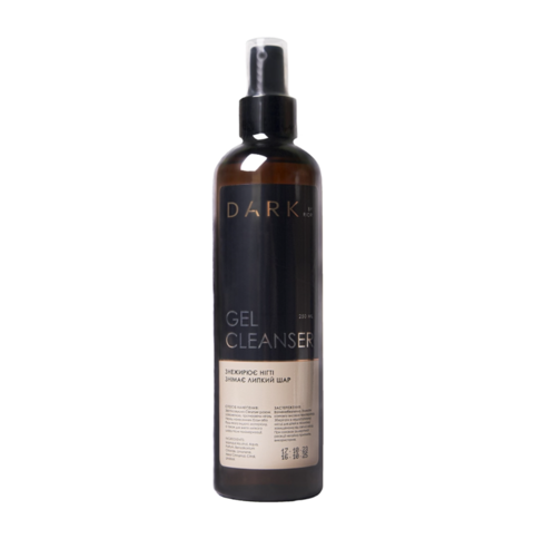 Рідина для зняття липкого шару Dark Gel Cleanser, 250 мл