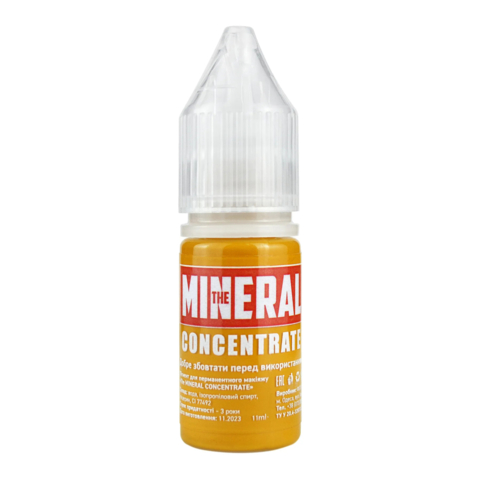 Пигмент для перманентного макияжа The Mineral Concentrate №6 Yellow, 11 мл