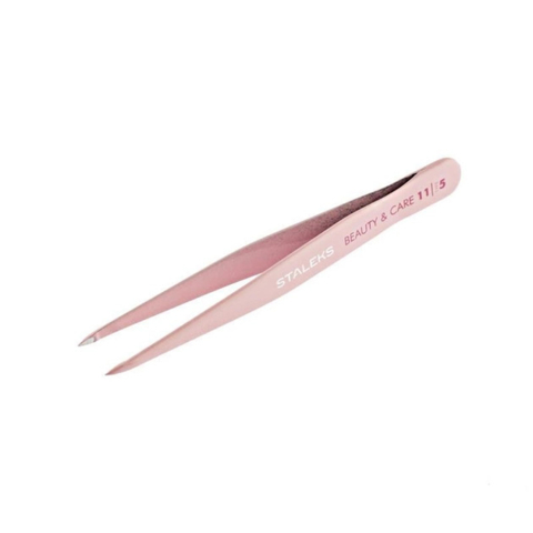 Пінцет для брів Staleks BEAUTY & CARE 11 TYPE 5, точковий
