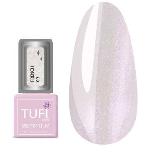 Гель-лак TUFI profi Premium French №009 Перламутровий, 8 мл