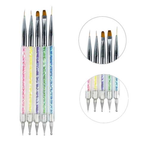 Набір пензликів і дотсів для дизайну нігтів TUFI profi Premium Art