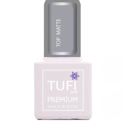 Топ матовый TUFI profi Premium, 15 мл
