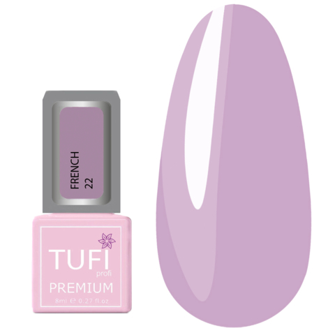 Гель-лак TUFI profi Premium French №22 Чертополох, 8 мл