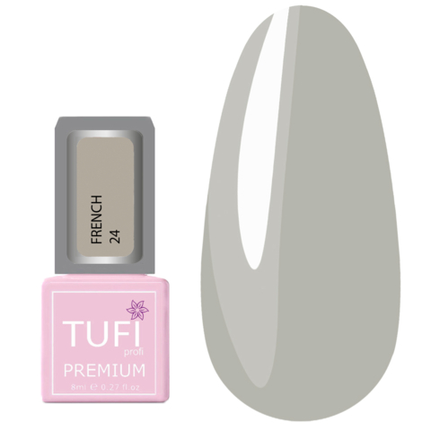 Гель-лак TUFI profi Premium French №24 Застигша роса, 8 мл