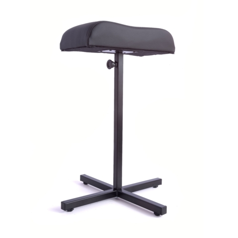 Подставка для педикюра черная с черной подушкой