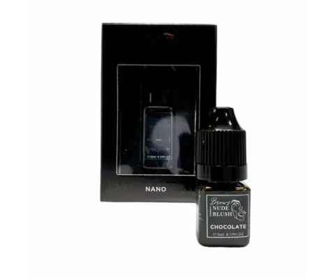 Пигмент Nude Blush Brows Nano Pigment Chocolate для перманентного макияжа, 5 мл